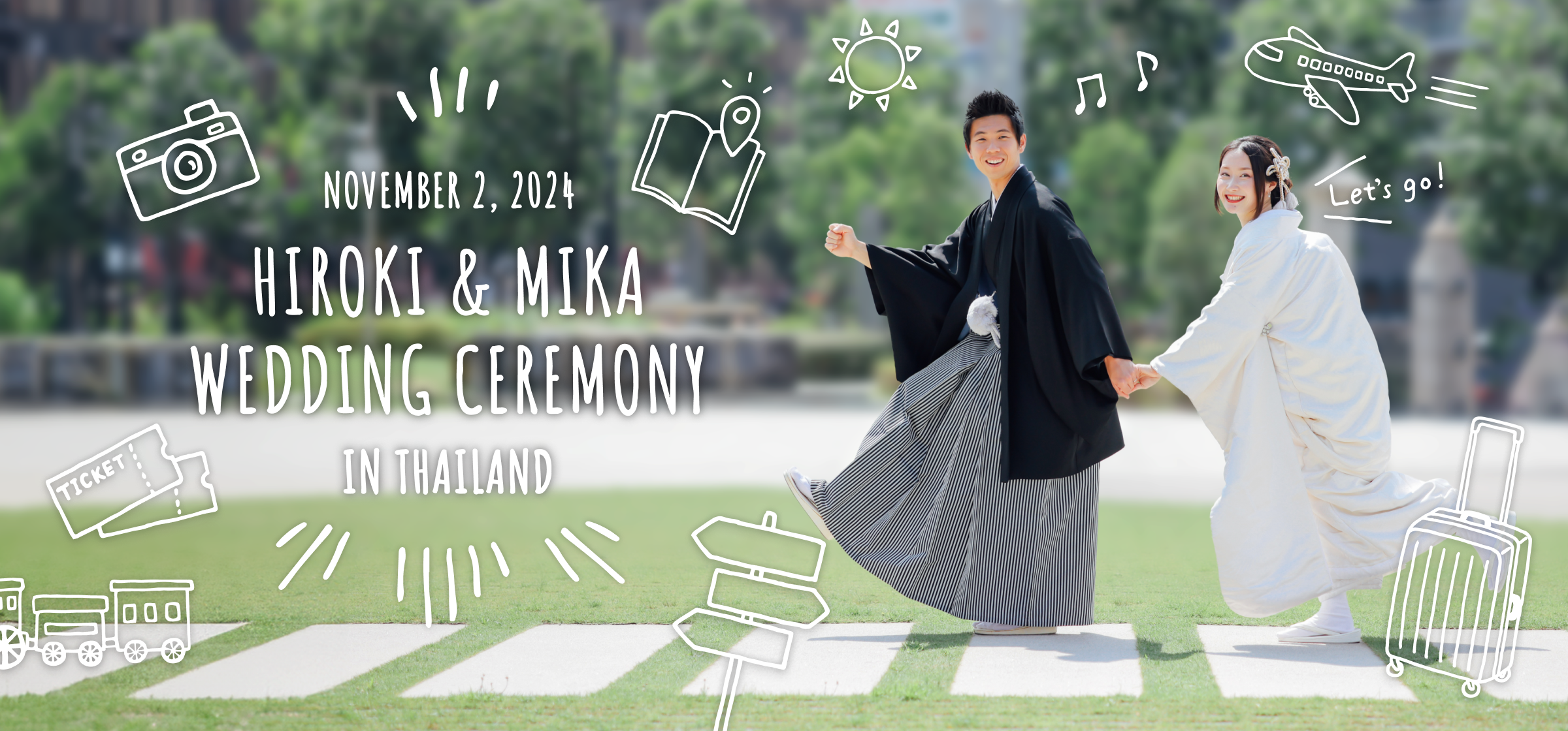 HIROKI & MIKA WEDDING CEREMONY in Thailand